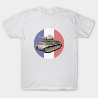 SOMUA S35 WW2 French Tank T-Shirt